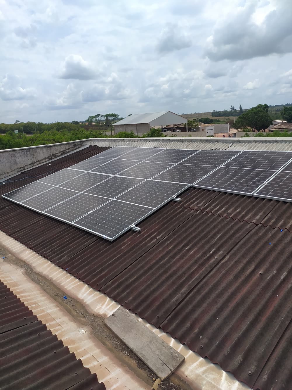 Instalação de energia solar da MS Energy no Pará