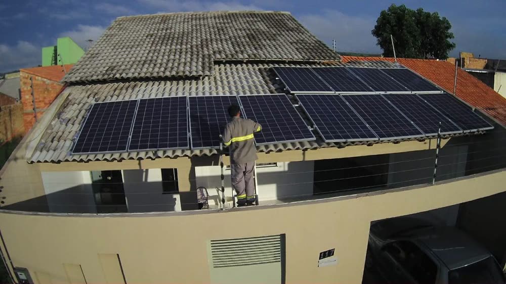 Instalação de energia solar da MS Energy no Pará